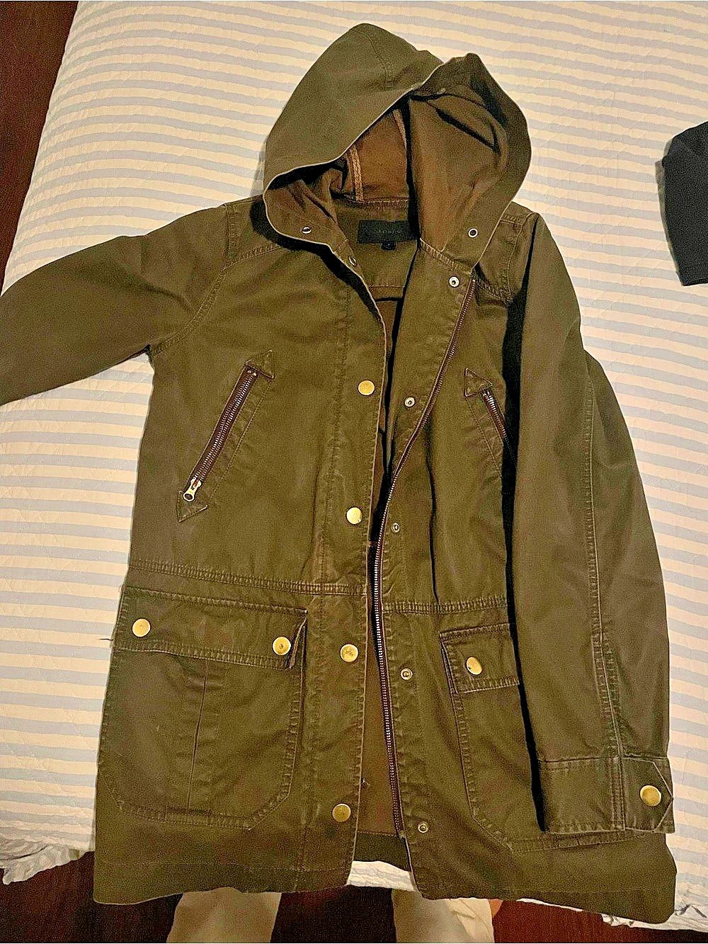 J.Crew Utility Jacket Green small